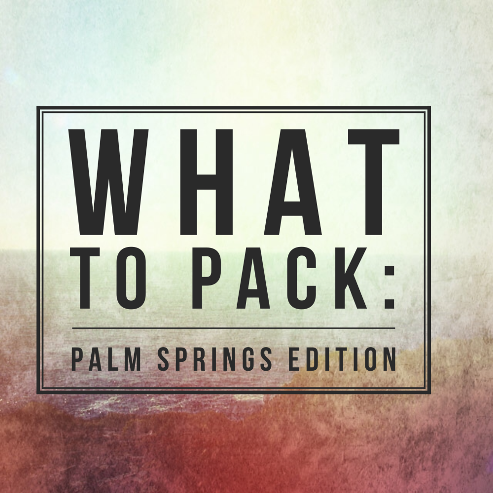 Where do you fly into to go to Palm Springs?