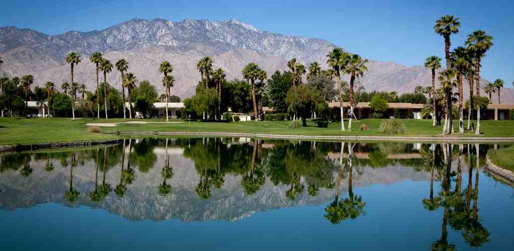 Where is the rich part of Palm Springs?