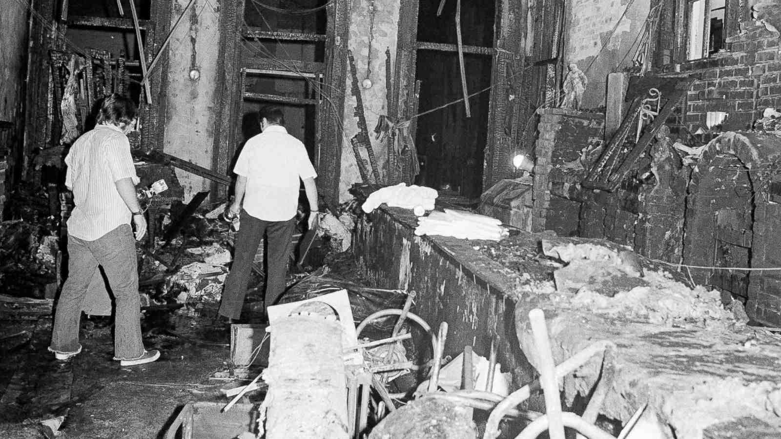 Who started the UpStairs lounge fire?