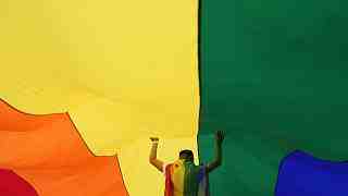 What does a rainbow flag stand for?