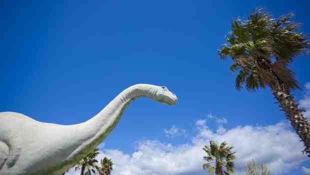 What is between LA and Palm Springs?