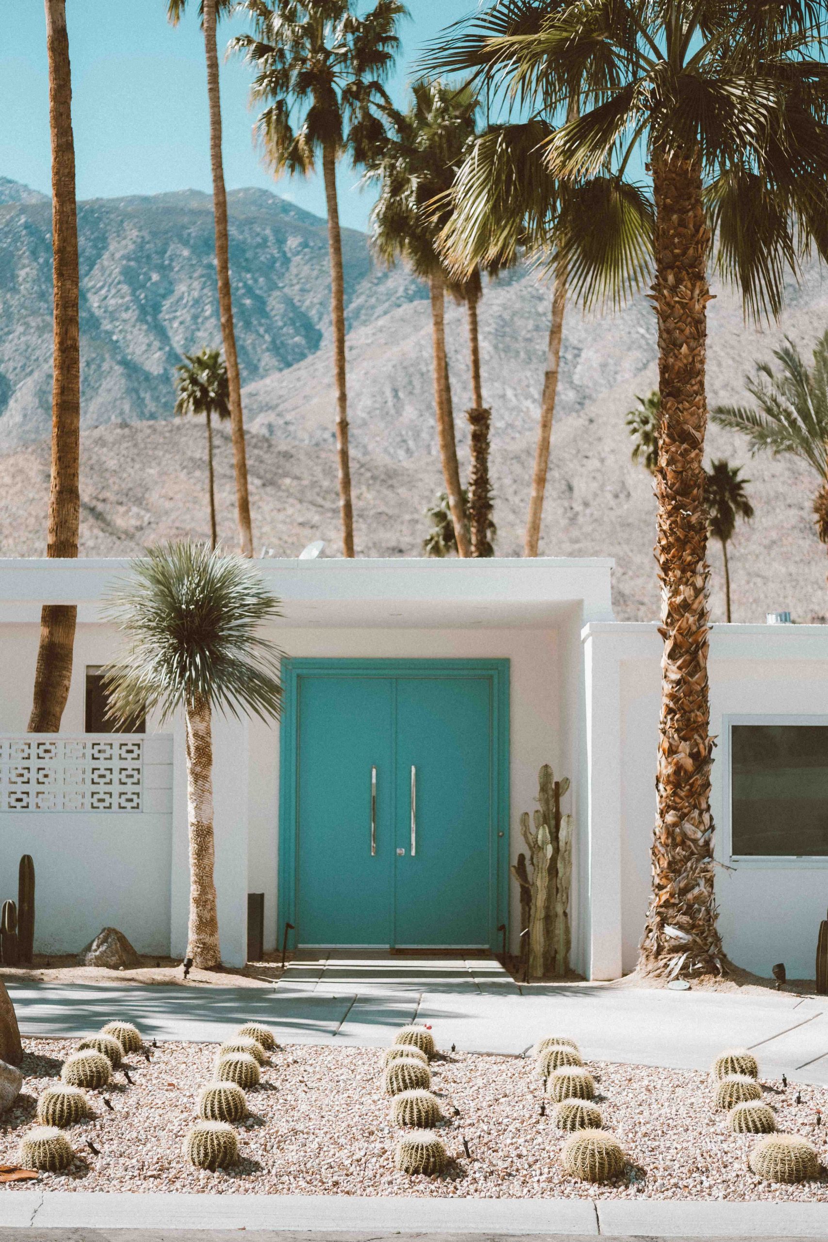 What is the coldest month in Palm Springs?