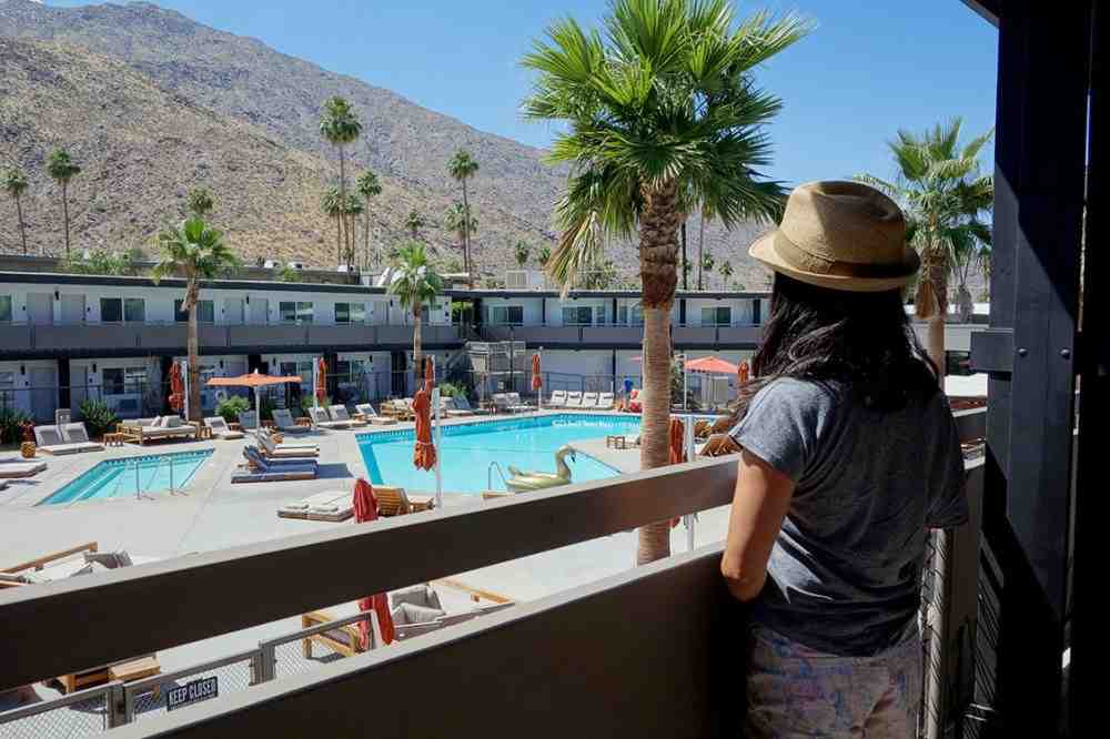 Where is the rich part of Palm Springs?