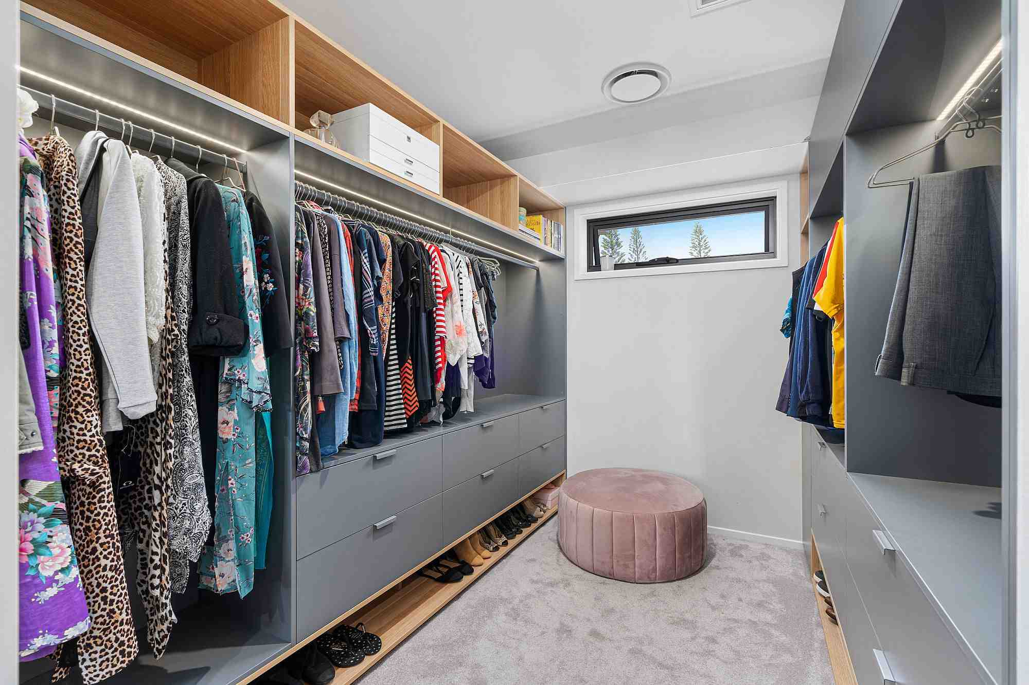Why did old houses not have closets?